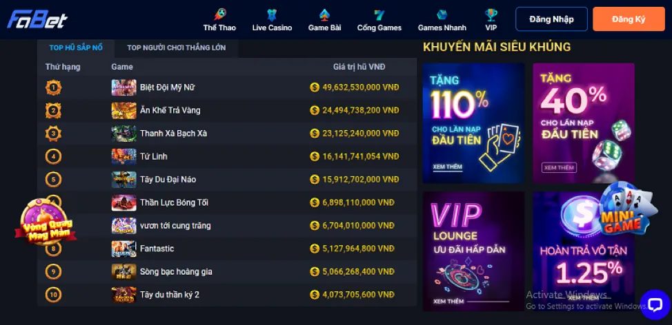 Khuyến mãi chào mừng thành viên mới tại 990k com